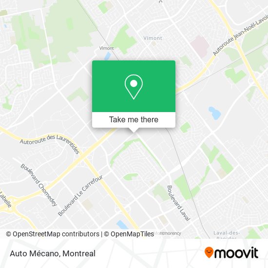 Auto Mécano map