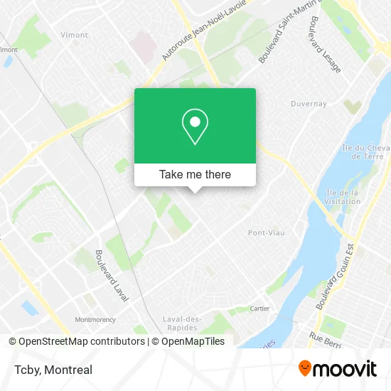 Tcby map