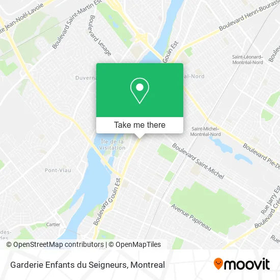 Garderie Enfants du Seigneurs map