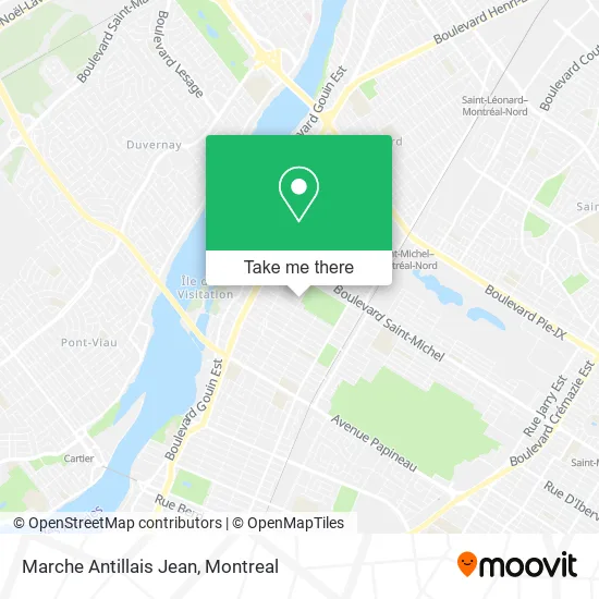 Marche Antillais Jean map