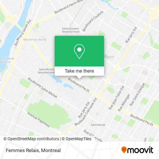 Femmes Relais map