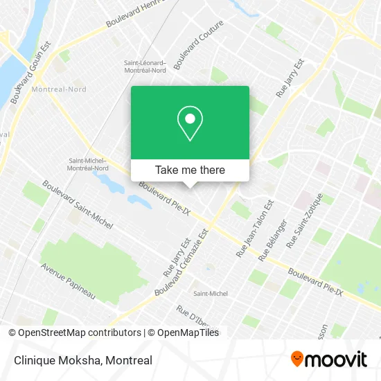 Clinique Moksha map