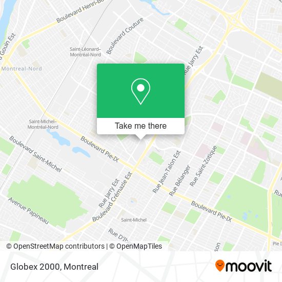 Globex 2000 map