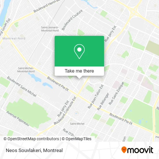 Neos Souvlakeri map