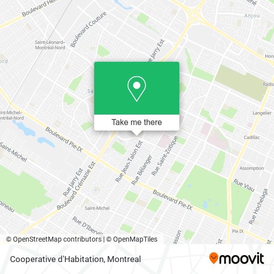 Cooperative d'Habitation map