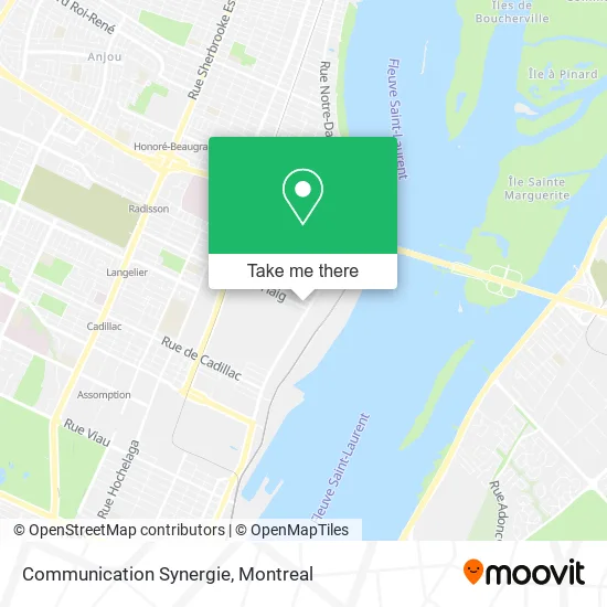 Communication Synergie map