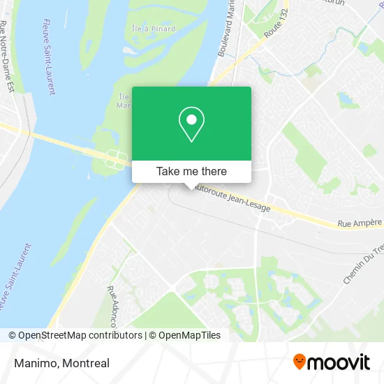 Manimo map