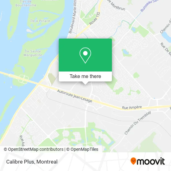 Calibre Plus map
