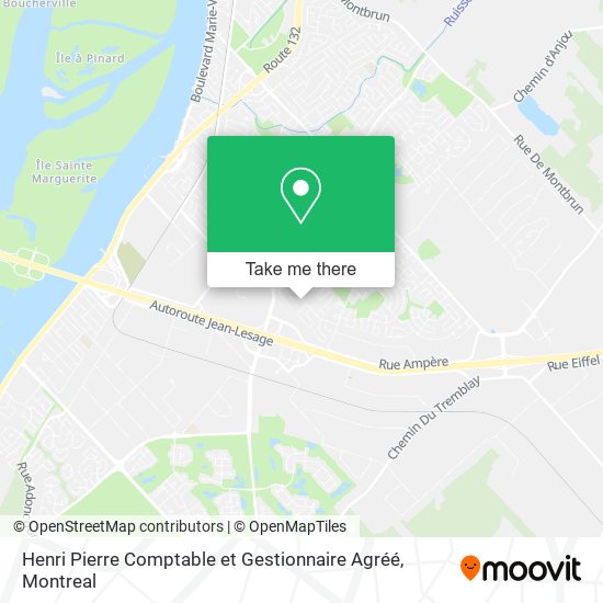 Henri Pierre Comptable et Gestionnaire Agréé map