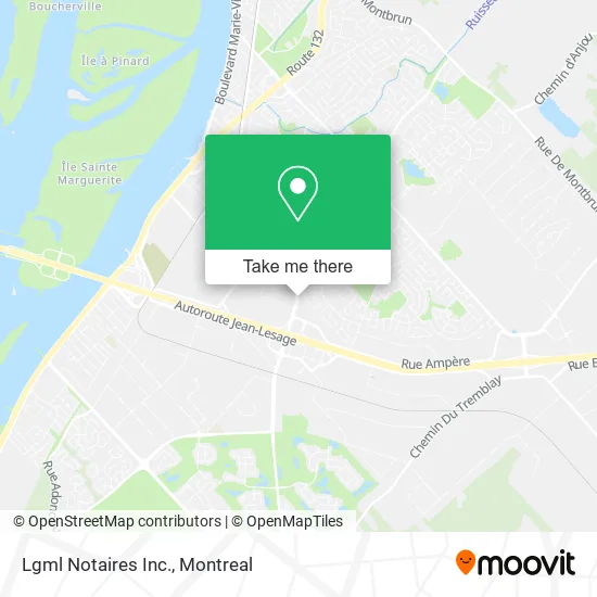 Lgml Notaires Inc. map