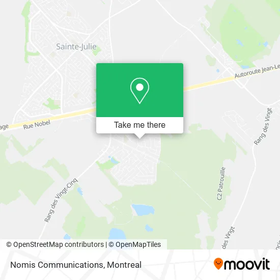 Nomis Communications map