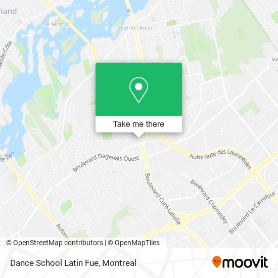 Dance School Latin Fue map
