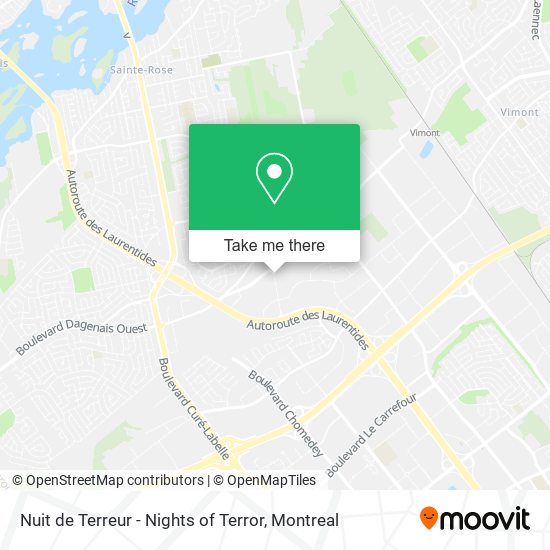 Nuit de Terreur - Nights of Terror map