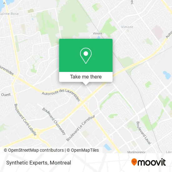 Synthetic Experts map