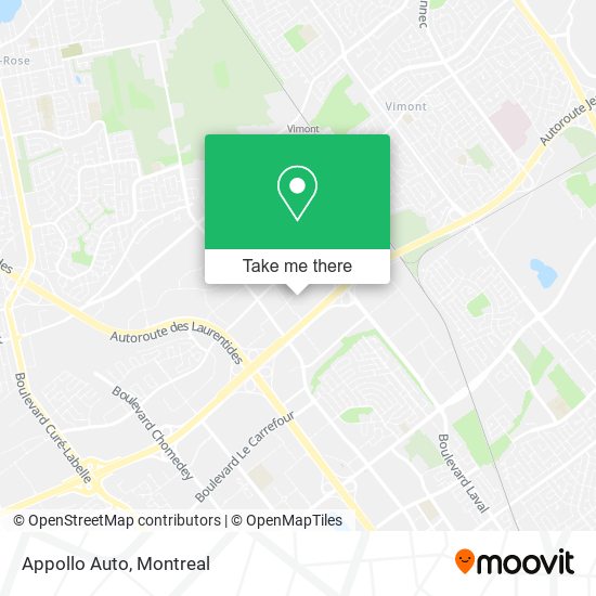 Appollo Auto map