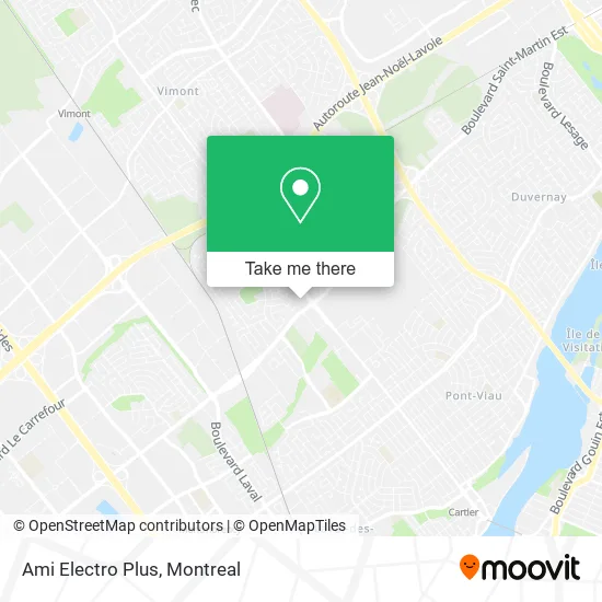 Ami Electro Plus map