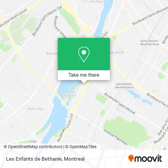 Les Enfants de Bethanie map