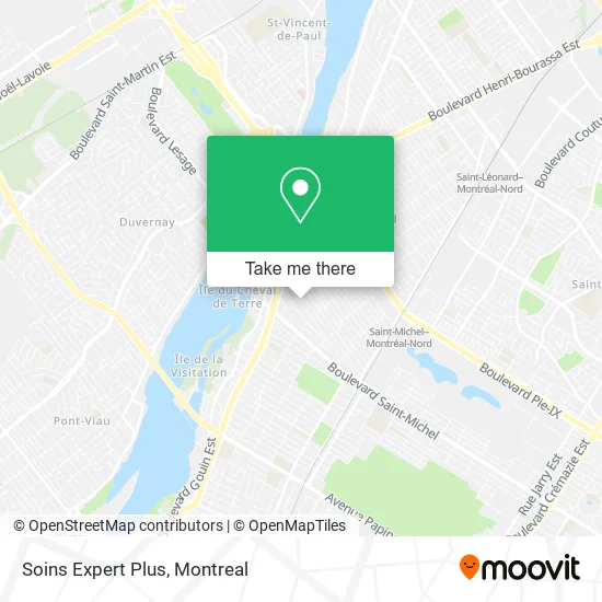 Soins Expert Plus map