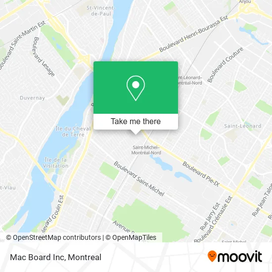 Mac Board Inc map