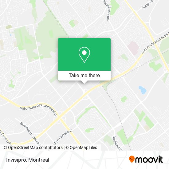 Invisipro map