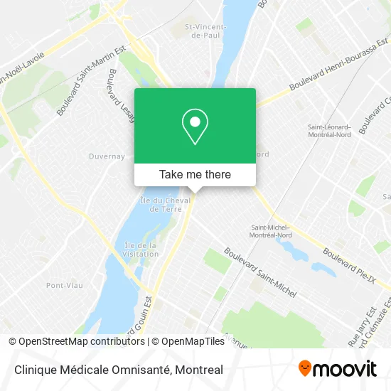 Clinique Médicale Omnisanté map