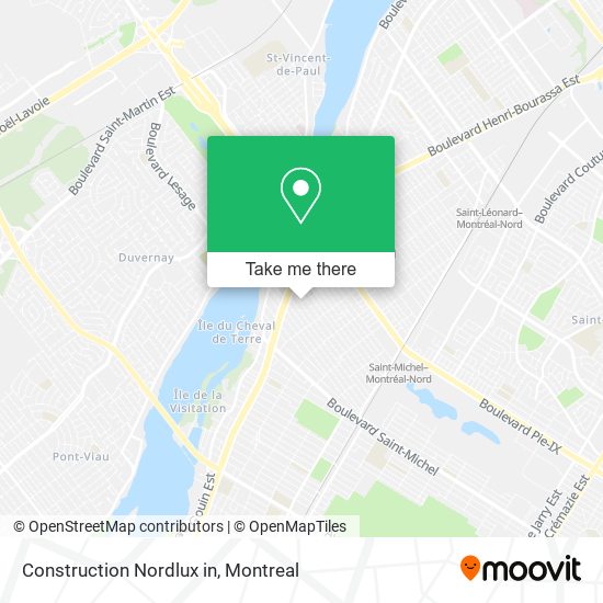 Construction Nordlux in map