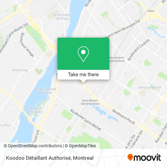 Koodoo Détaillant Authorisé map