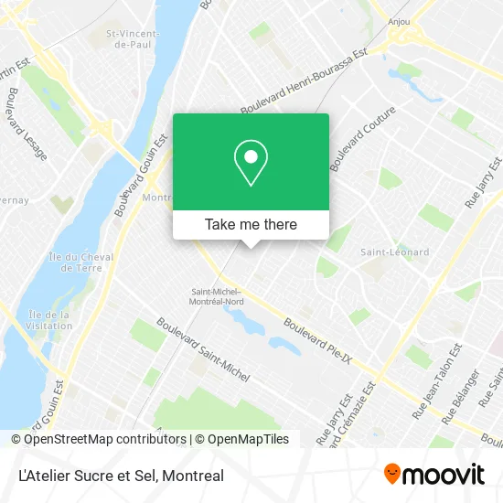 L'Atelier Sucre et Sel map