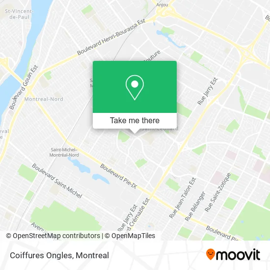 Coiffures Ongles map
