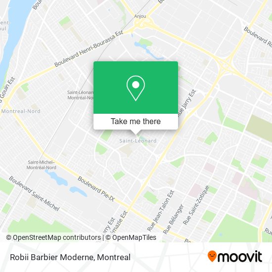 Robii Barbier Moderne map