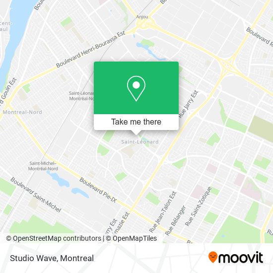 Studio Wave map