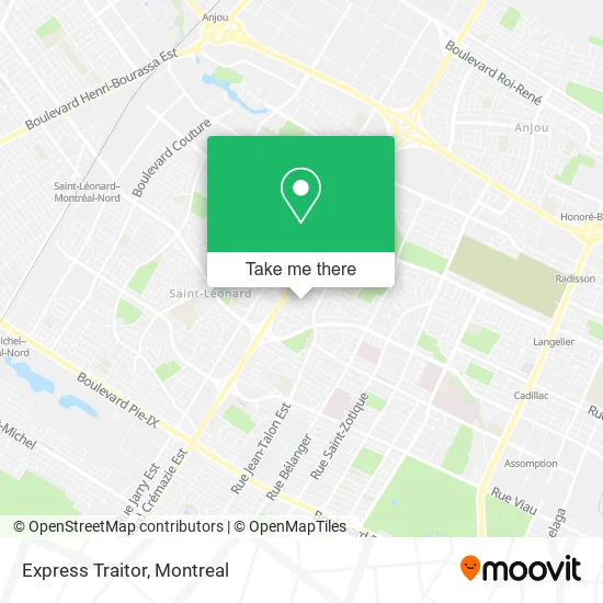 Express Traitor map