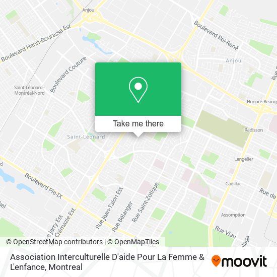 Association Interculturelle D'aide Pour La Femme & L'enfance map