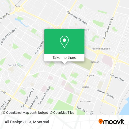 All Design Julie map