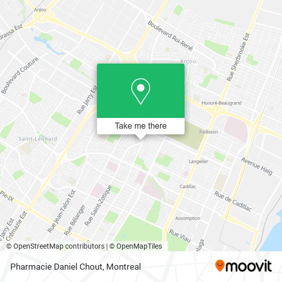 Pharmacie Daniel Chout map