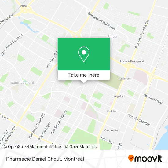 Pharmacie Daniel Chout map