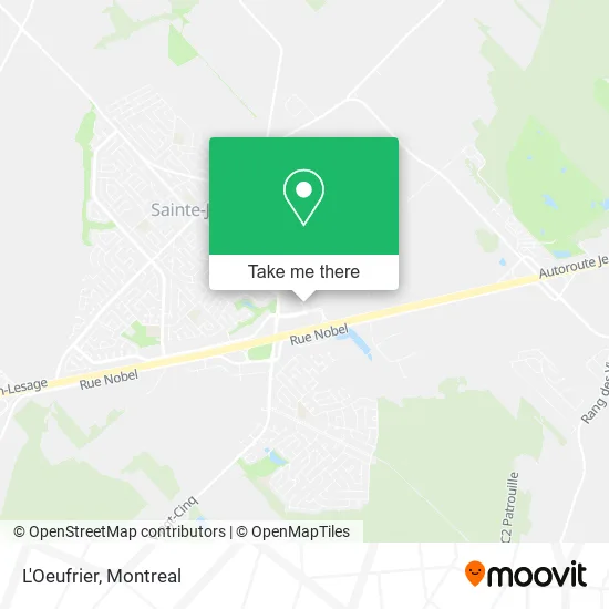 L'Oeufrier map