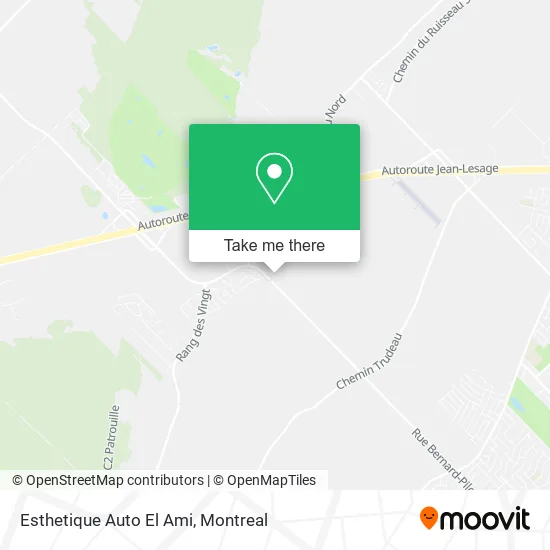 Esthetique Auto El Ami map