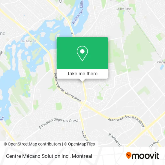 Centre Mécano Solution Inc. map