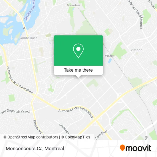 Monconcours.Ca map