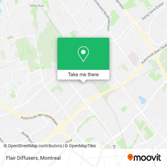 Flair Diffusers map