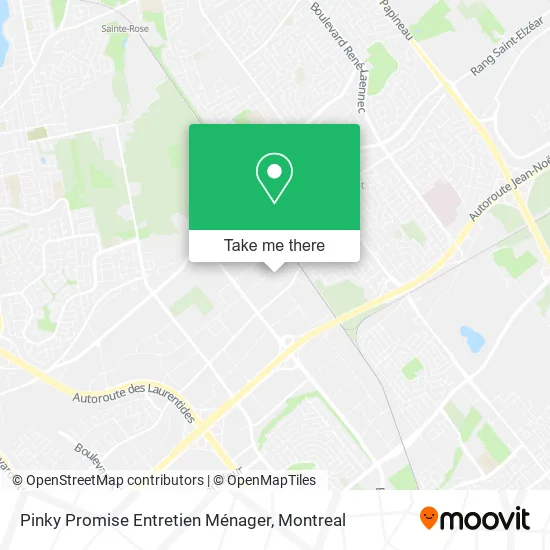 Pinky Promise Entretien Ménager map