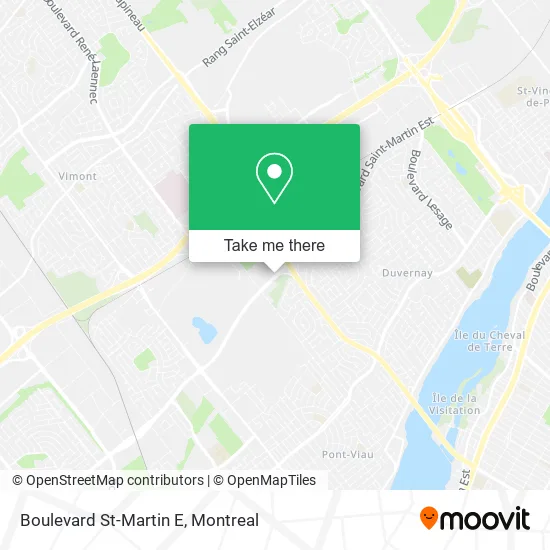 Boulevard St-Martin E map