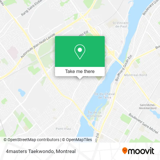 4masters Taekwondo map