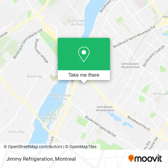 Jimmy Refrigeration map