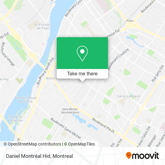 Daniel Montréal Hid map