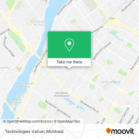 Technologies Valcan map