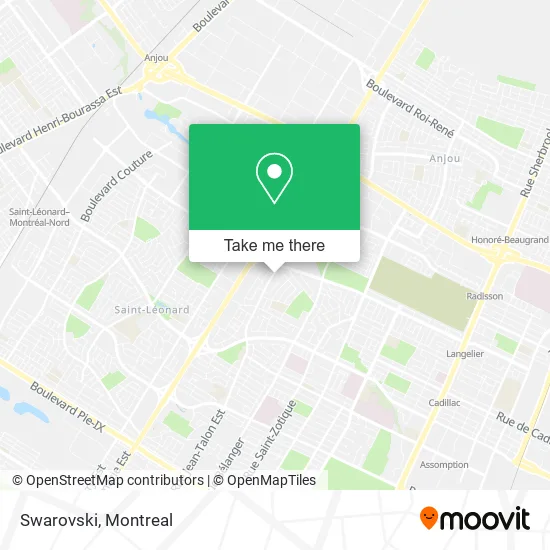 Swarovski map