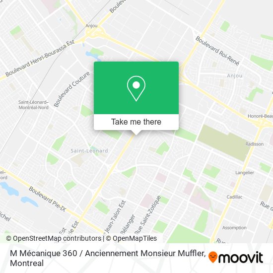 M Mécanique 360 / Anciennement Monsieur Muffler map