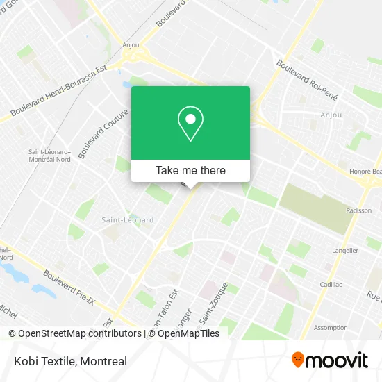Kobi Textile map